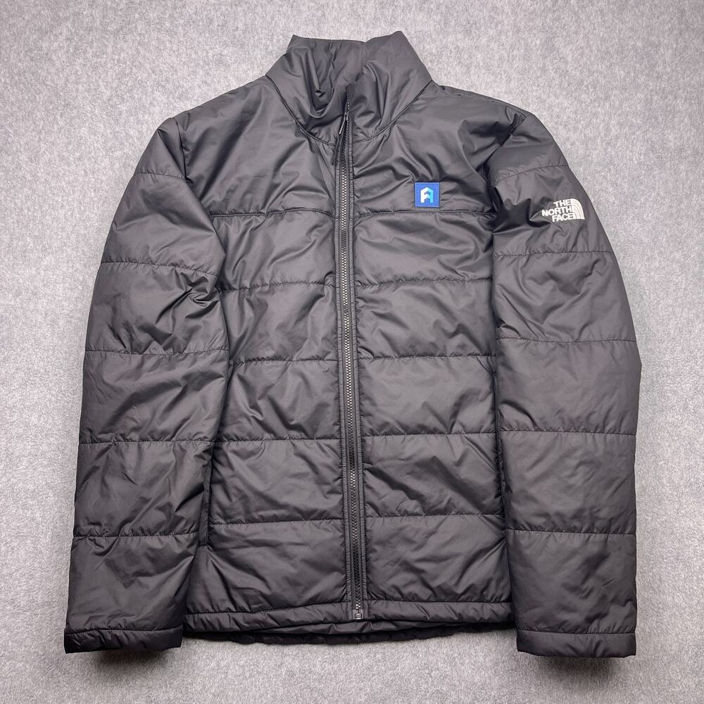 the north face puffer‎ jacket insulated full zip large